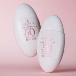 Suncare on the go: Oval Tottle for Afrodita’s Shake Fluid